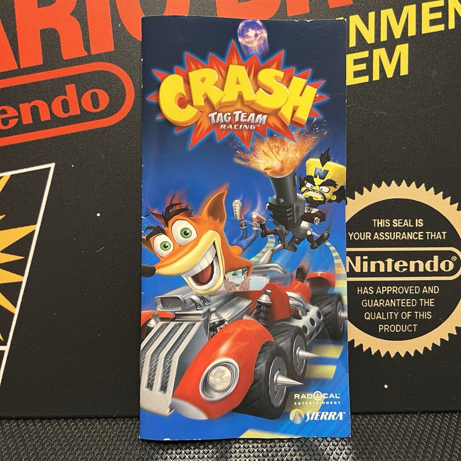 Crash Tag Team Racing W.Manual PlayStation Portable