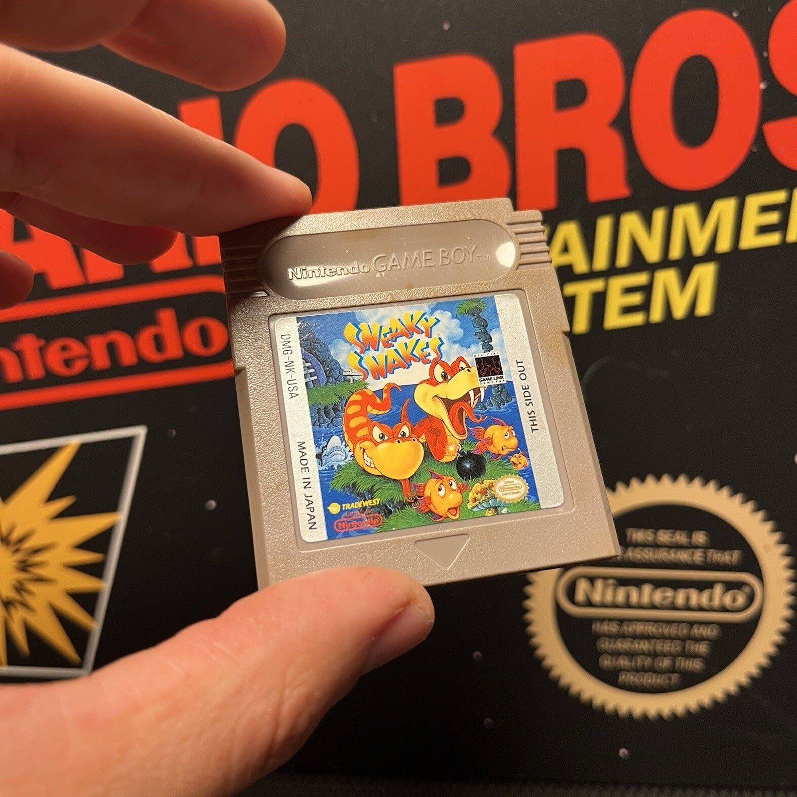 Sneaky Snakes Nintendo Game Boy