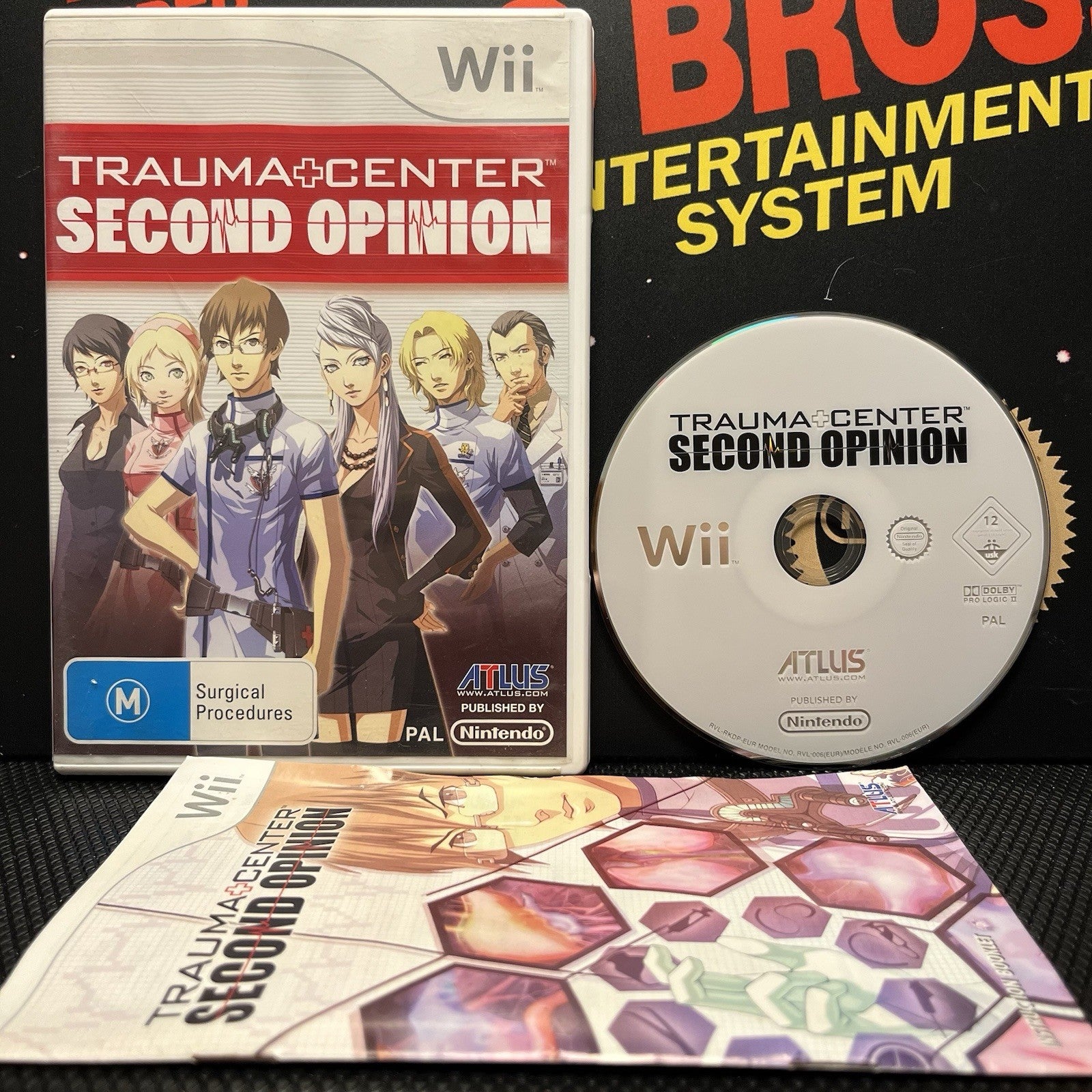 Trauma Center Second Opinion W.Manual Nintendo Wii