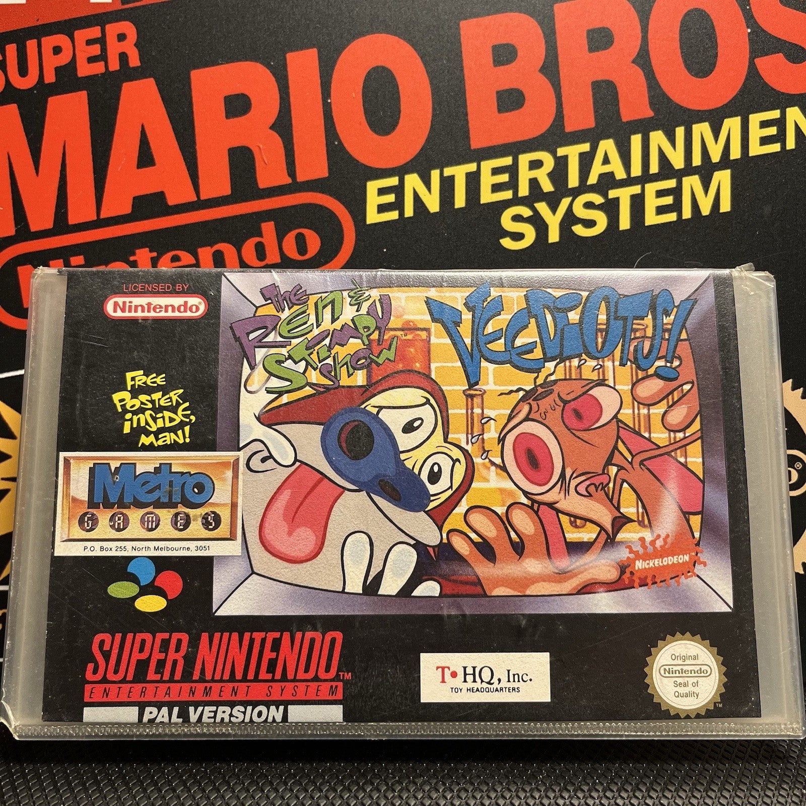 The Ren & Stimpy Show Veediots! Super Nintendo Entertainment System