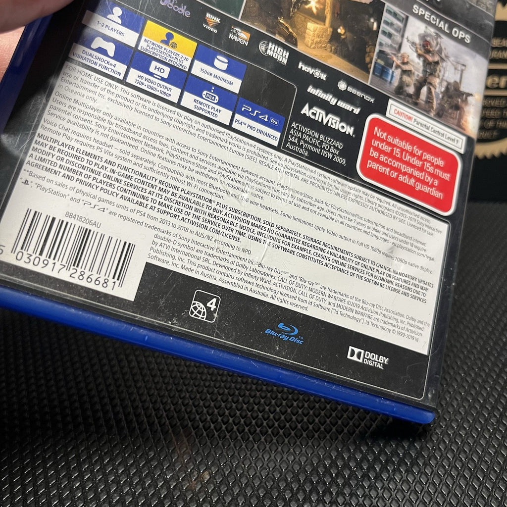 Call Of Duty Modern Warfare Vanguard & Cold War PlayStation 4