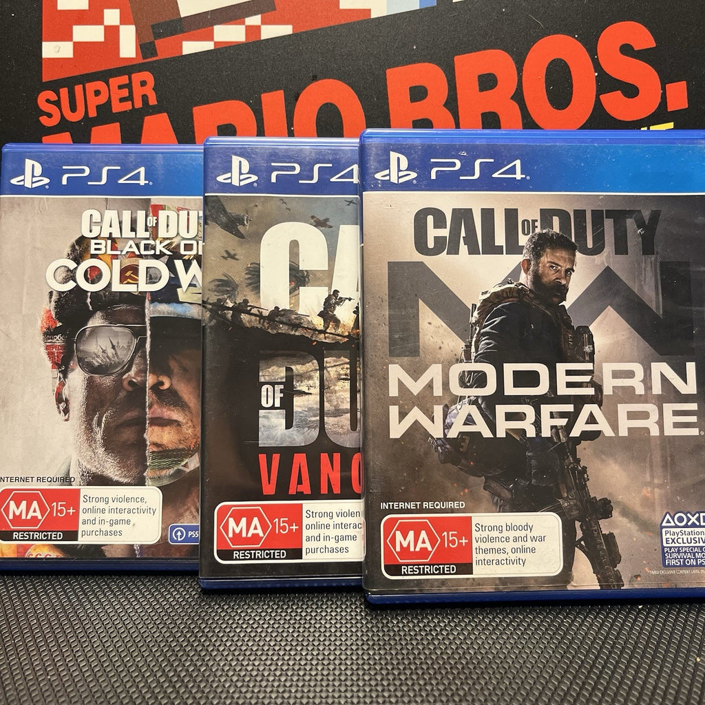 Call Of Duty Modern Warfare Vanguard & Cold War PlayStation 4
