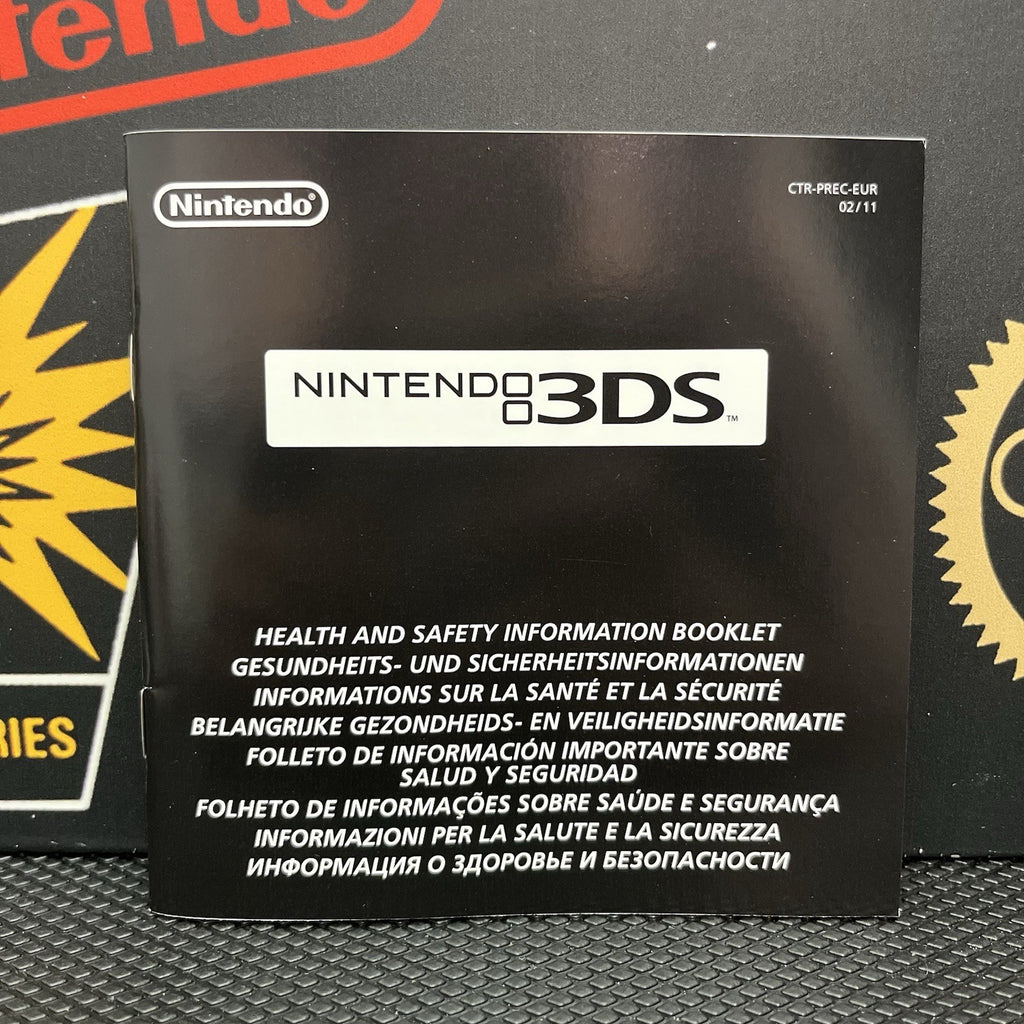 Mario & Sonic At The London 2012 Olympic Games with the Manual Nintendo 3DS