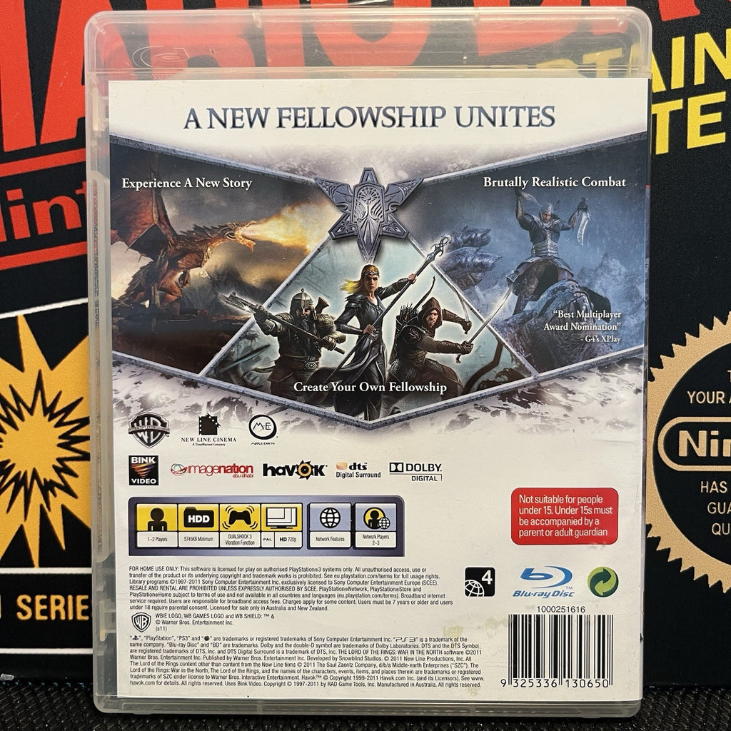The Lord Of The Rings War In The North PlayStation 3