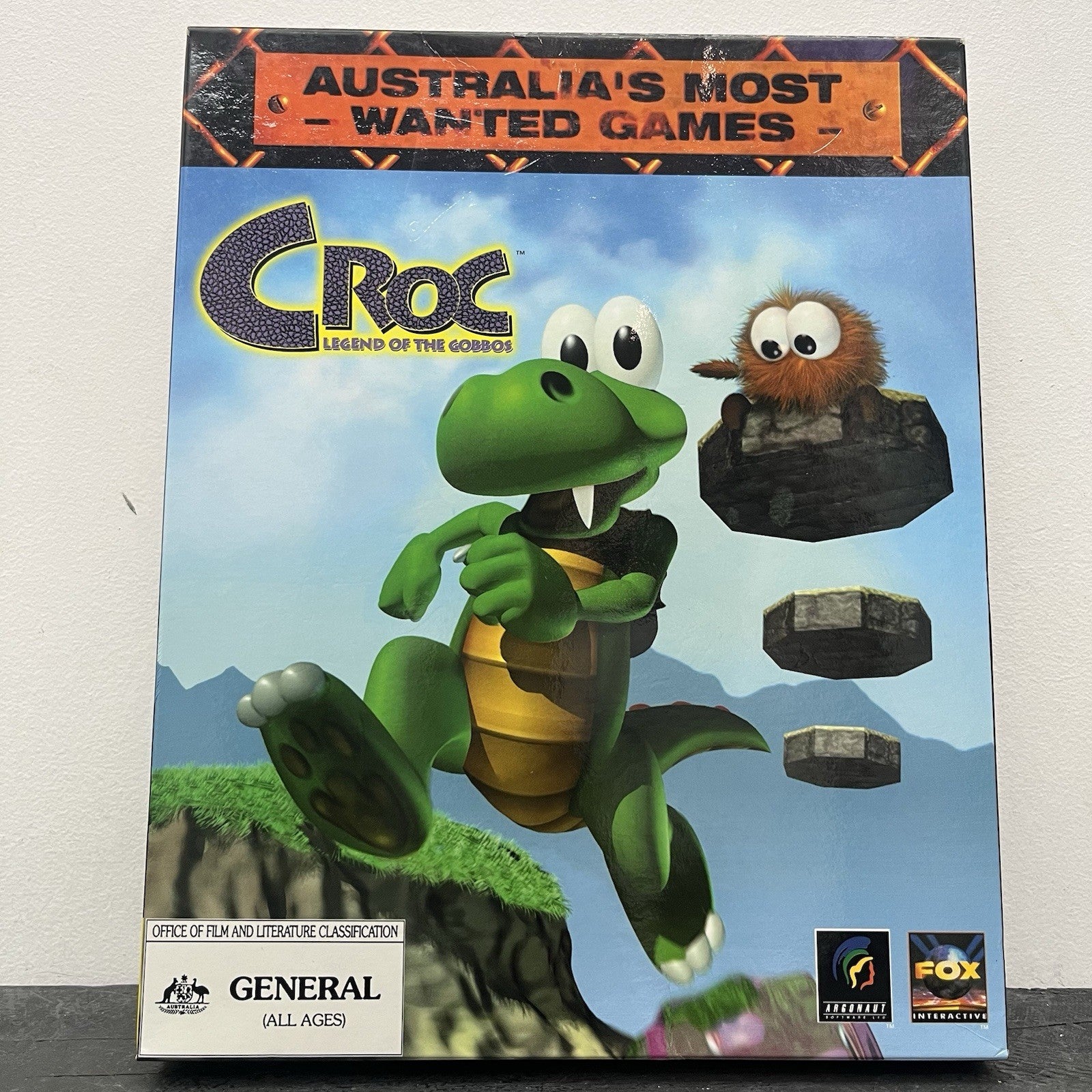 Croc Bog Box PC 1997 Microsoft Windows 95