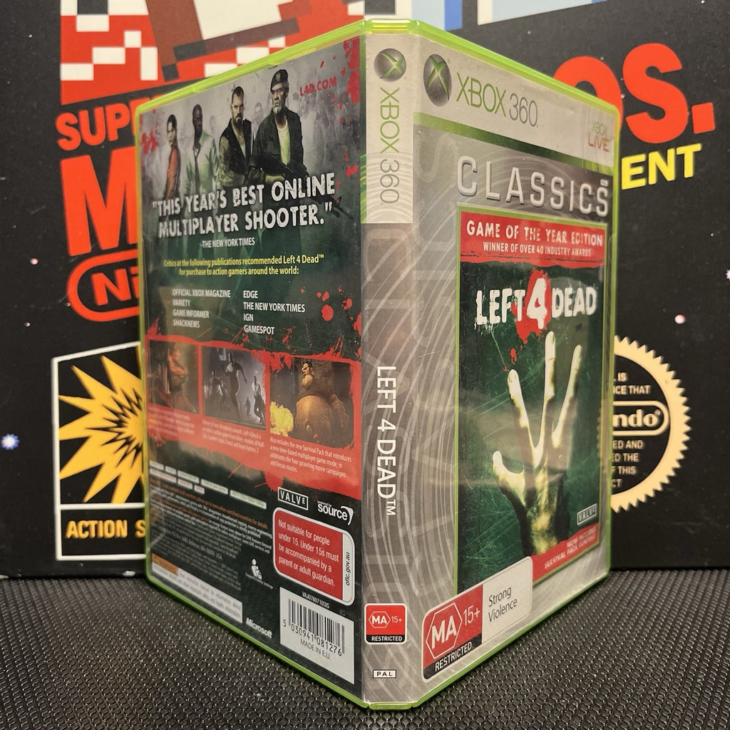Left 4 Dead Game Of The Year Edition W.Manual Xbox 360
