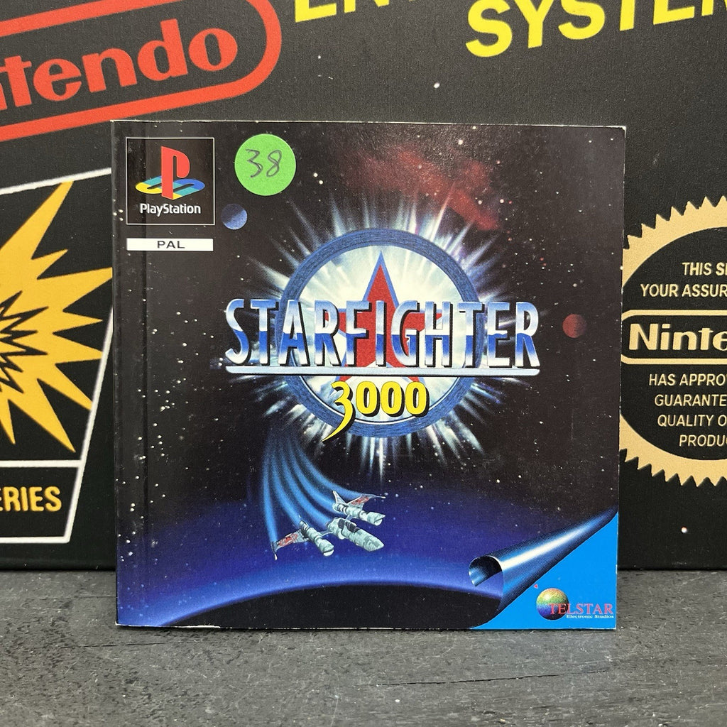 Starfighter 3000 W.Manual PlayStation 1