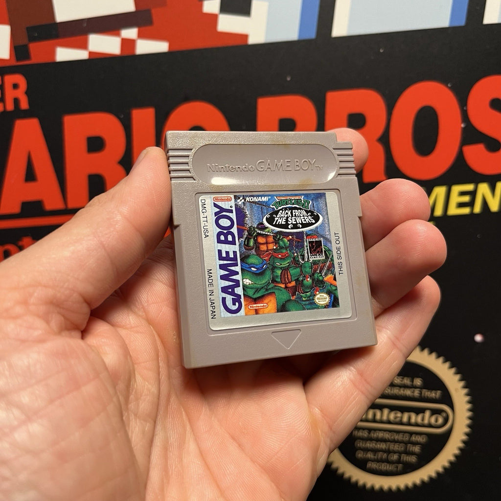 TMNT 2 Back From The Sewers Nintendo Game Boy
