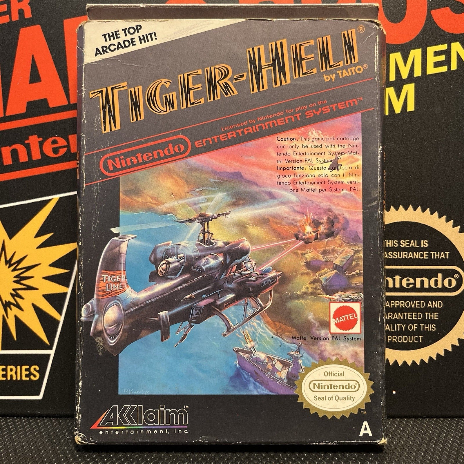 Tiger-Heli W.Box Nintendo Entertainment System