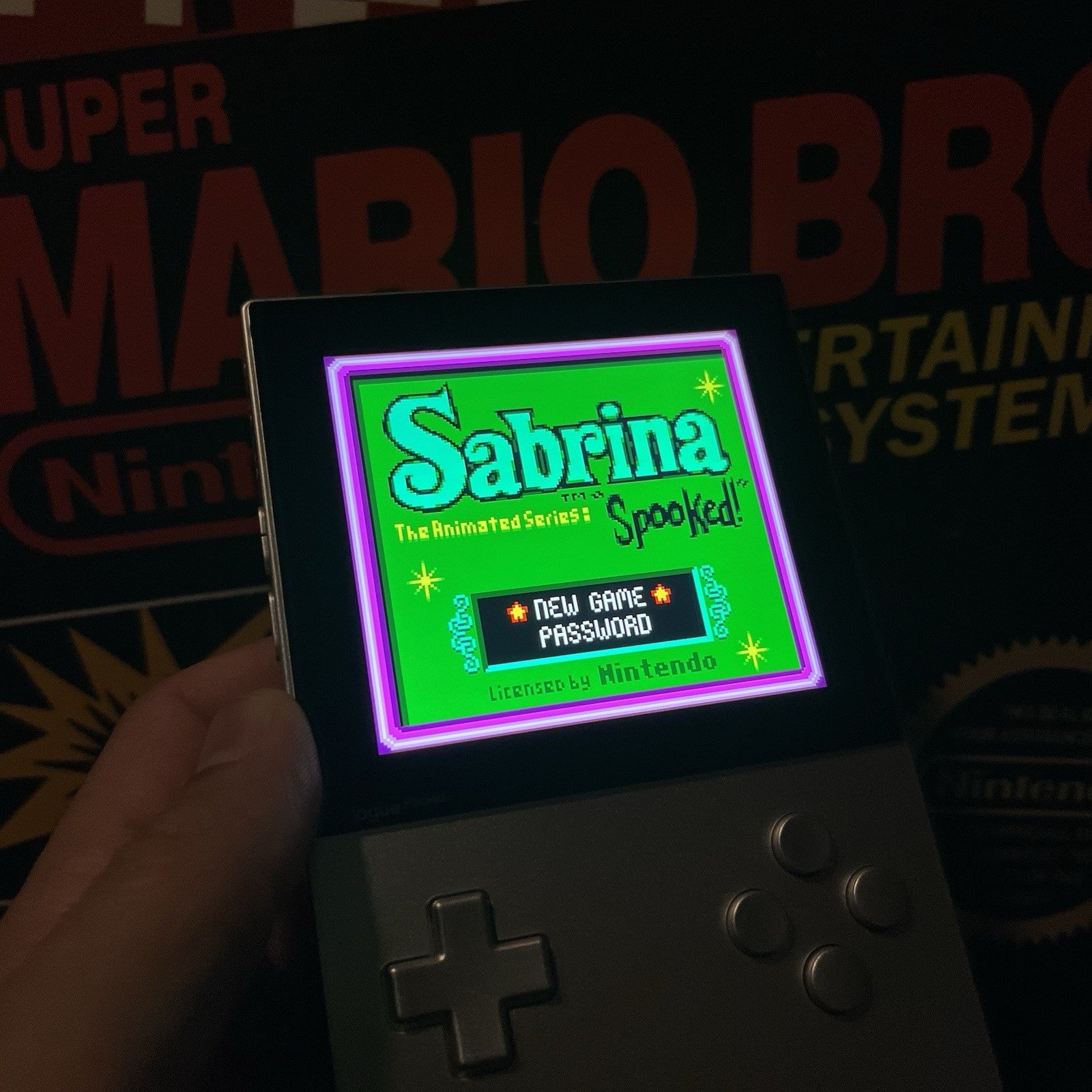 Sabrina Spooked Nintendo Game Boy Color