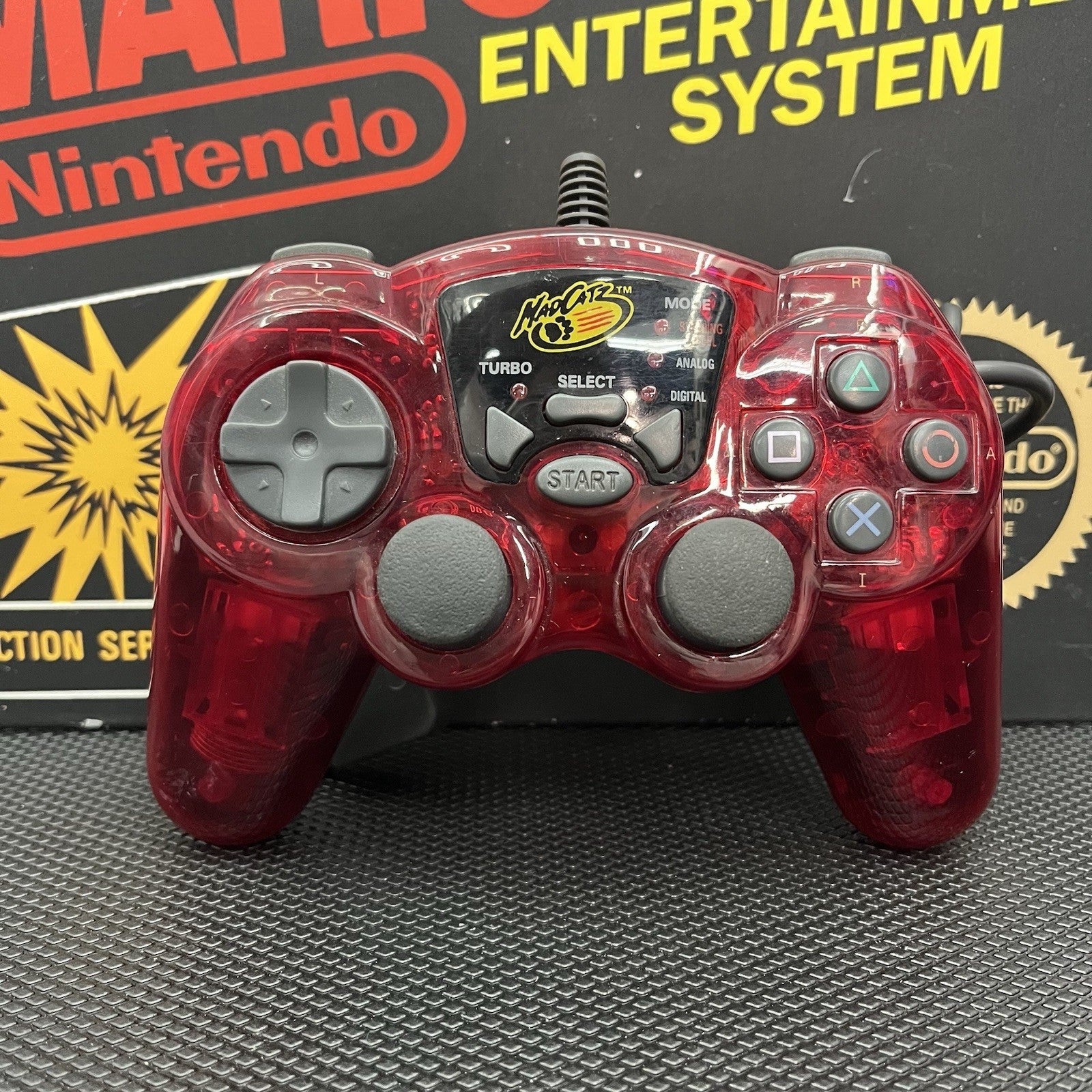Madcatz Dual Force Playstation 2 PS2 Controller W.Turbo