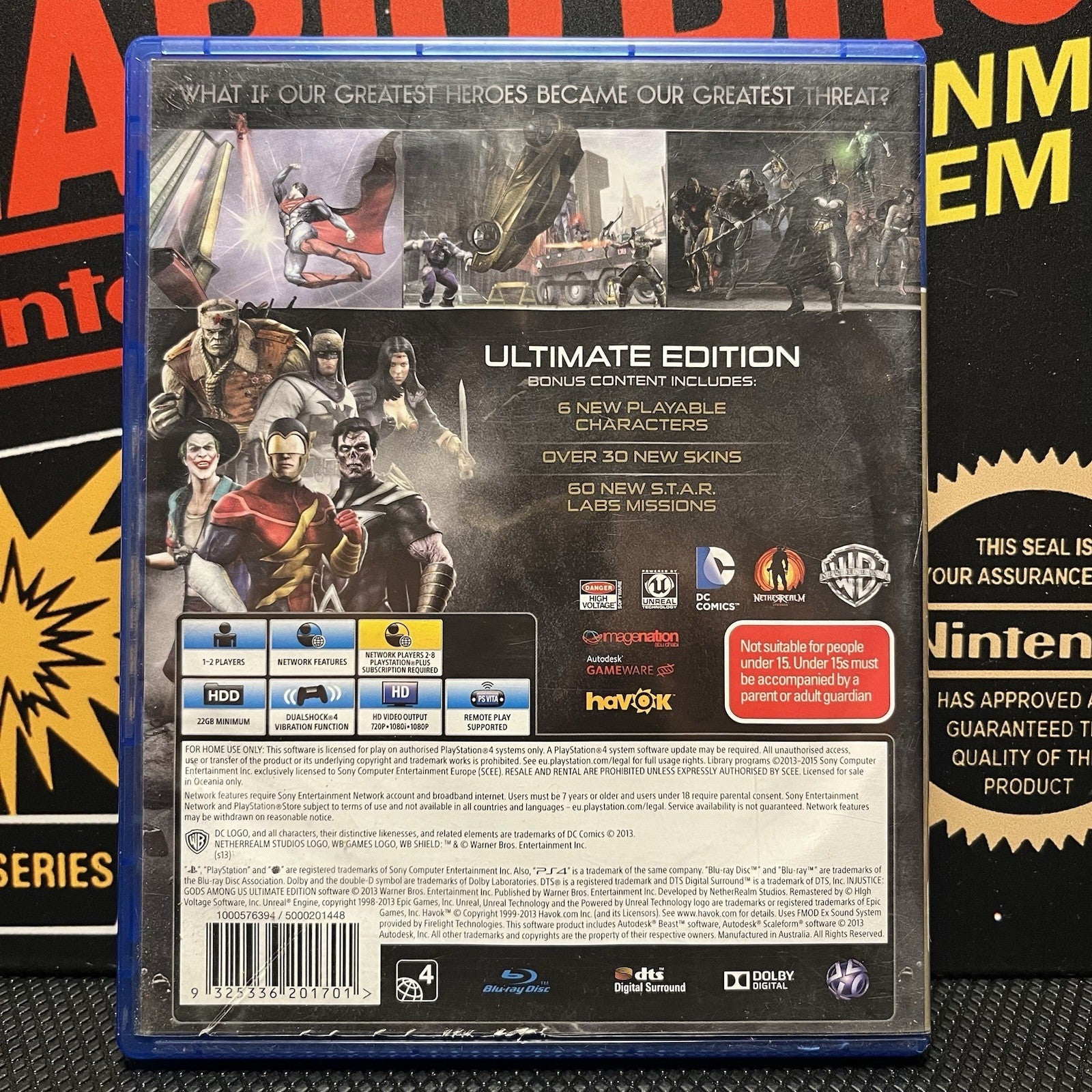 Injustice Gods Among Us Ultimate Edition & Injustice 2 PlayStation 4