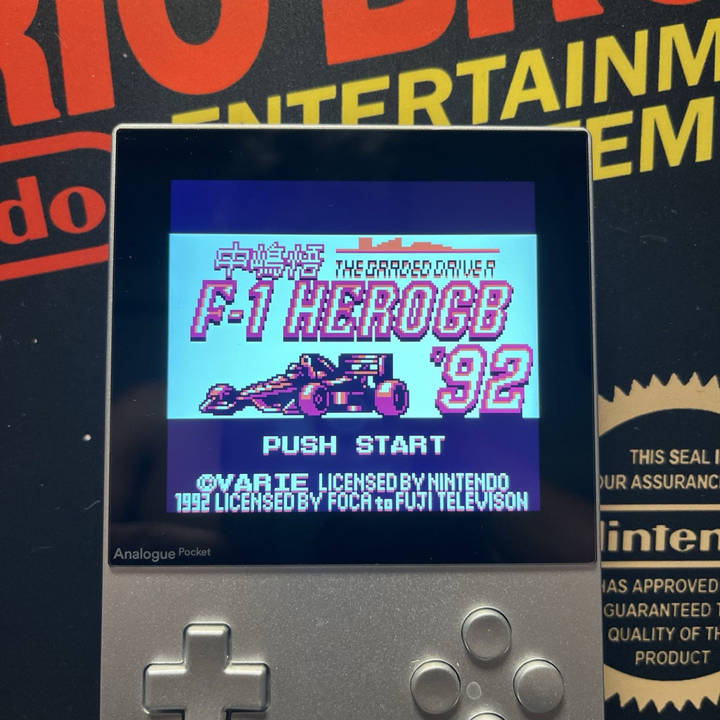 F-1 HERO GB'92 GB Japanese Version Nintendo Game Boy