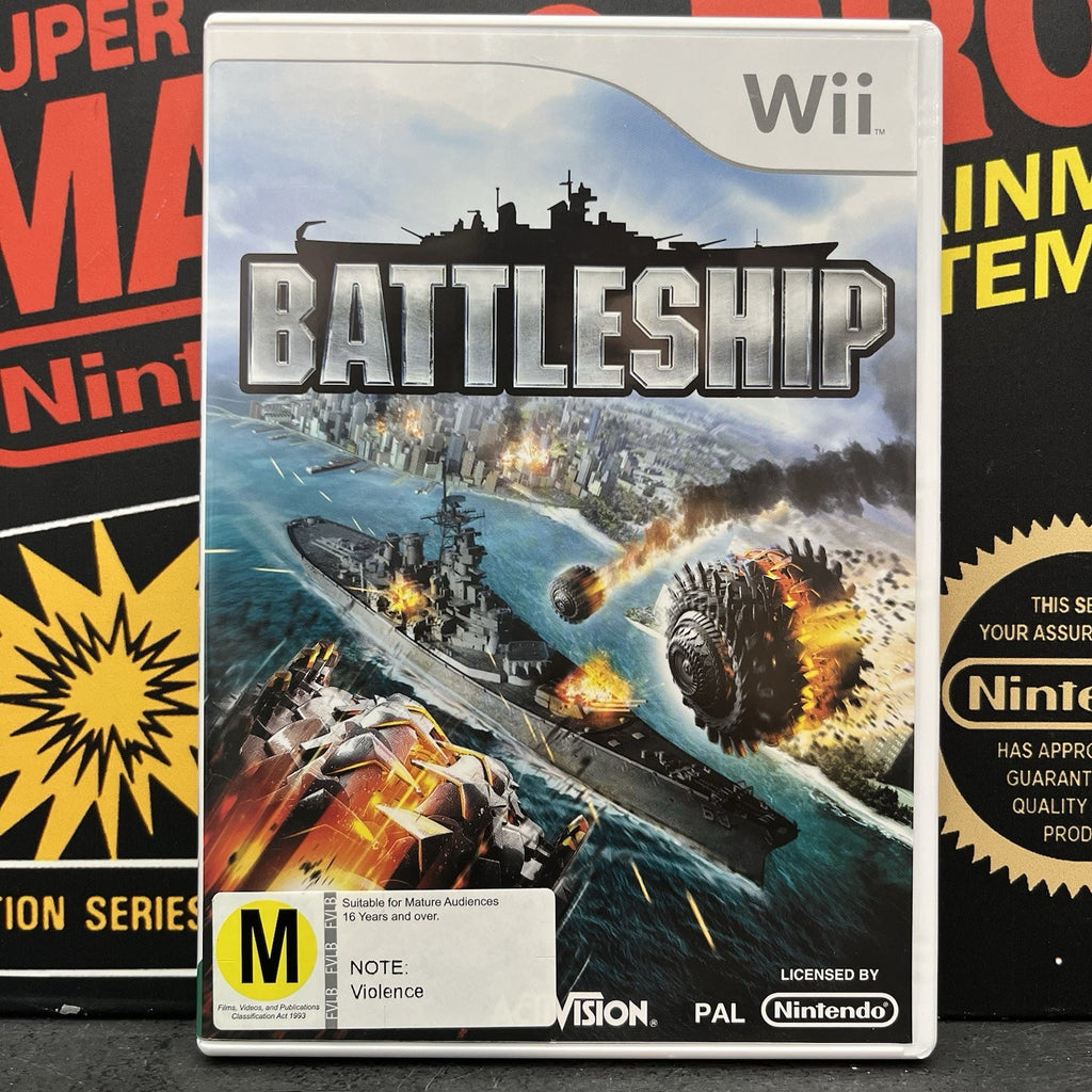 Battleship W.Manual Nintendo Wii Wii U