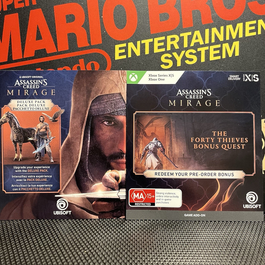 Assassin's Creed Mirage W.Manual Xbox One