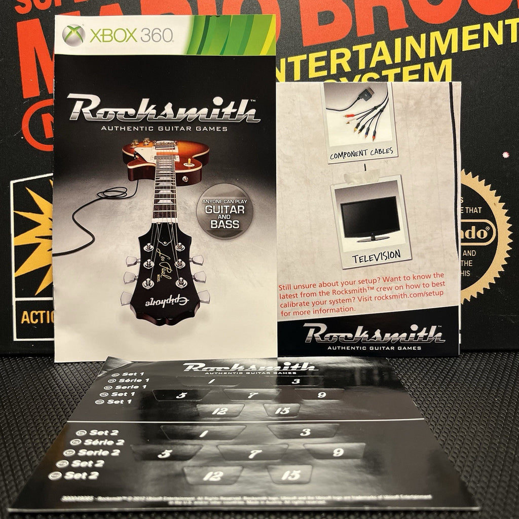 Rocksmith W.Manual Xbox 360