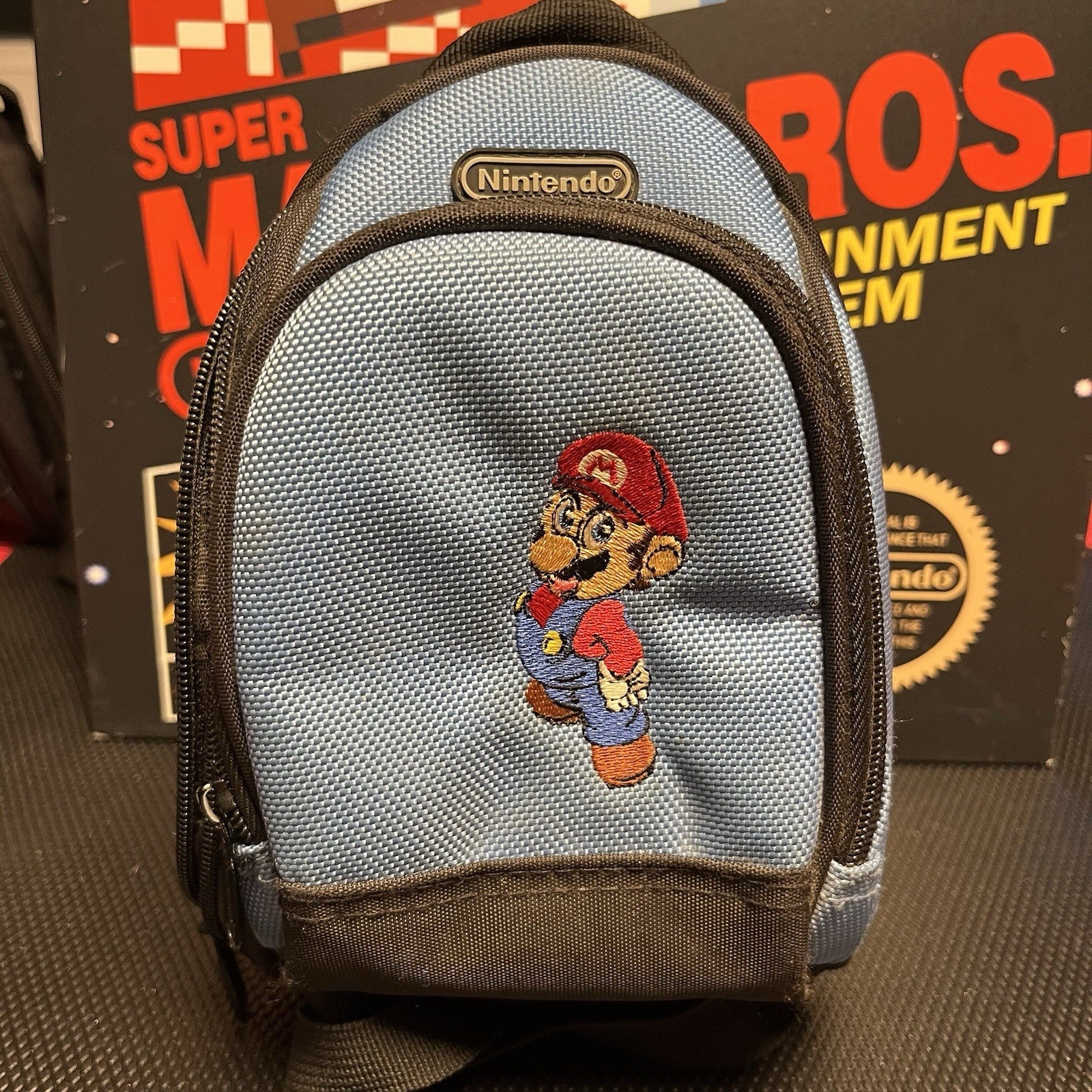 Official Nintendo Super Mario Mini Backpack Gameboy Travel Case