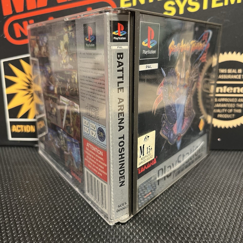 Battle Arena Toshinden W.Manual PlayStation 1
