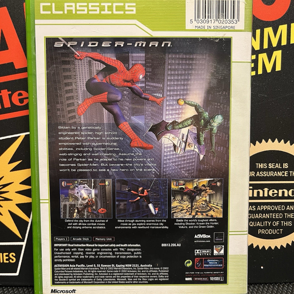 Spider-Man W.Manual Xbox
