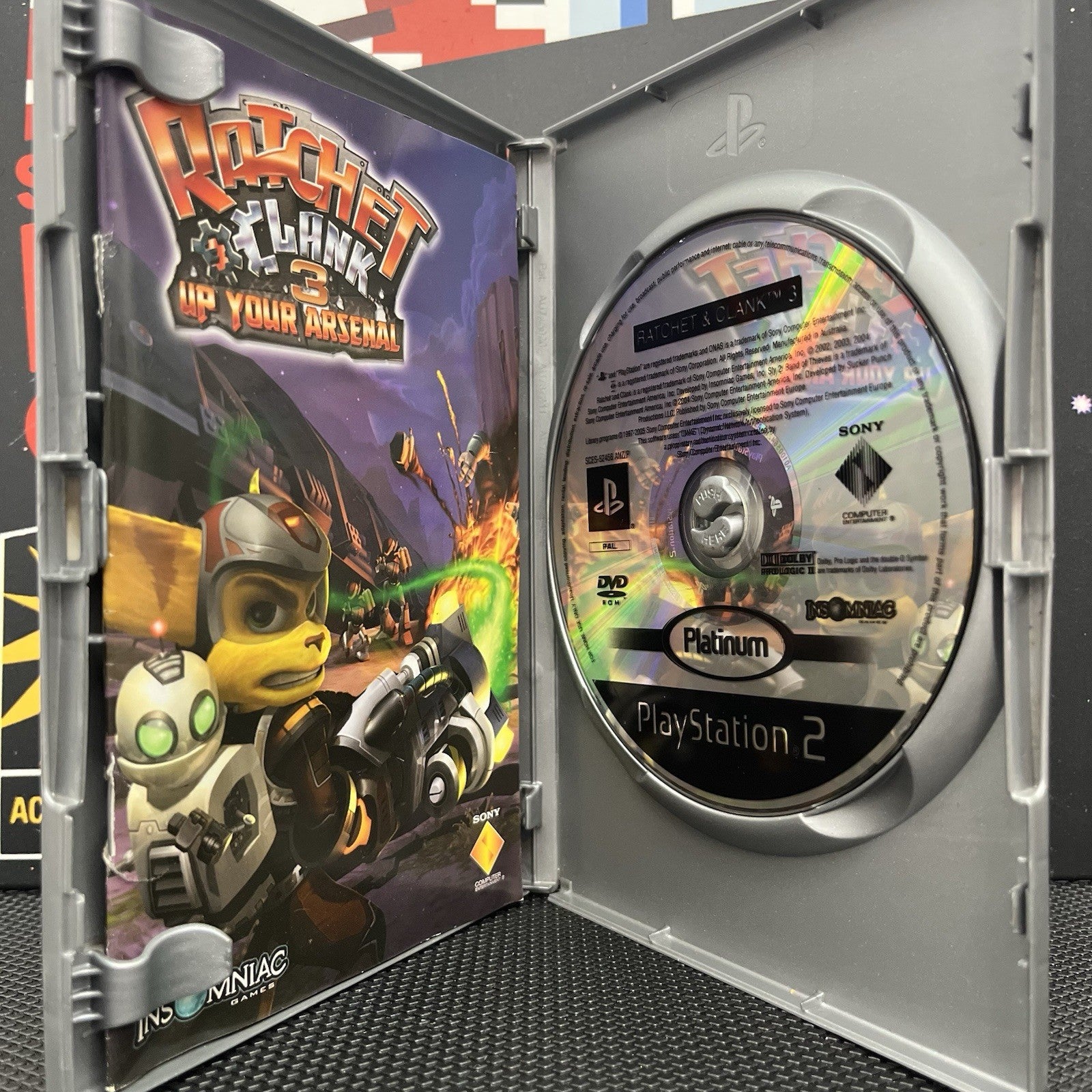 Ratchet & Clank 3 W.Manual Playstation 2 PS2