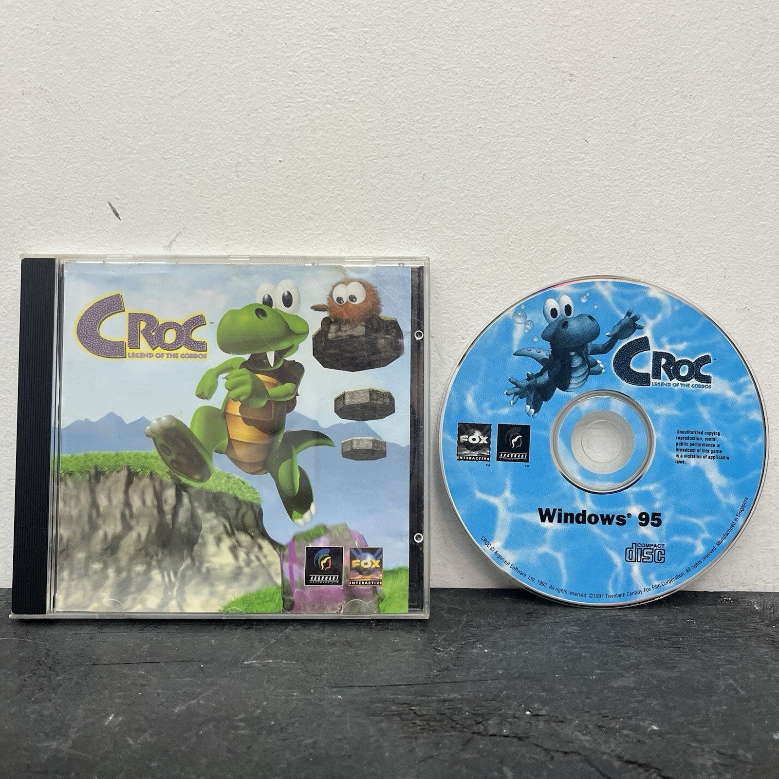 Croc Bog Box PC 1997 Microsoft Windows 95