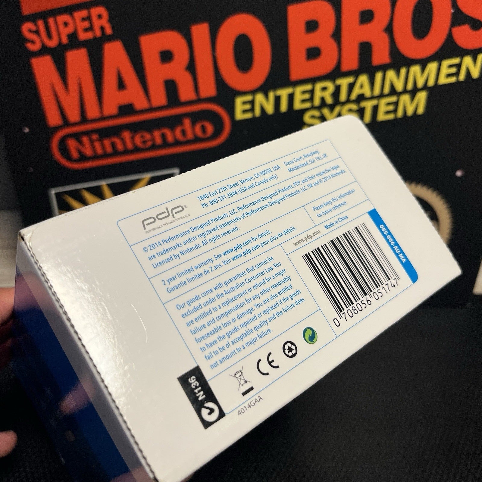 Brand New Sealed Nintendo Wii U Mario Wired Fight Pad