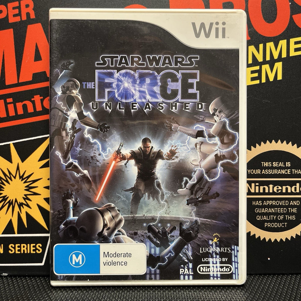 Star Wars The Force Unleashed W.Manual Nintendo Wii Wii U