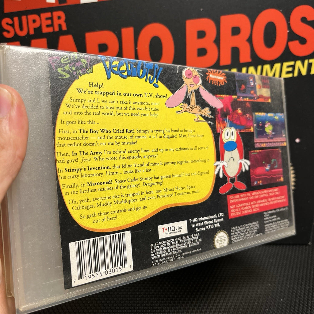 The Ren & Stimpy Show Veediots! Super Nintendo Entertainment System