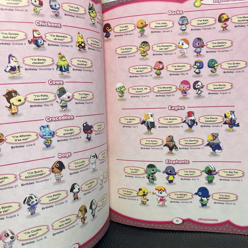 Animal Crossing City Folk Official Premiere Edition Prima Games 2008