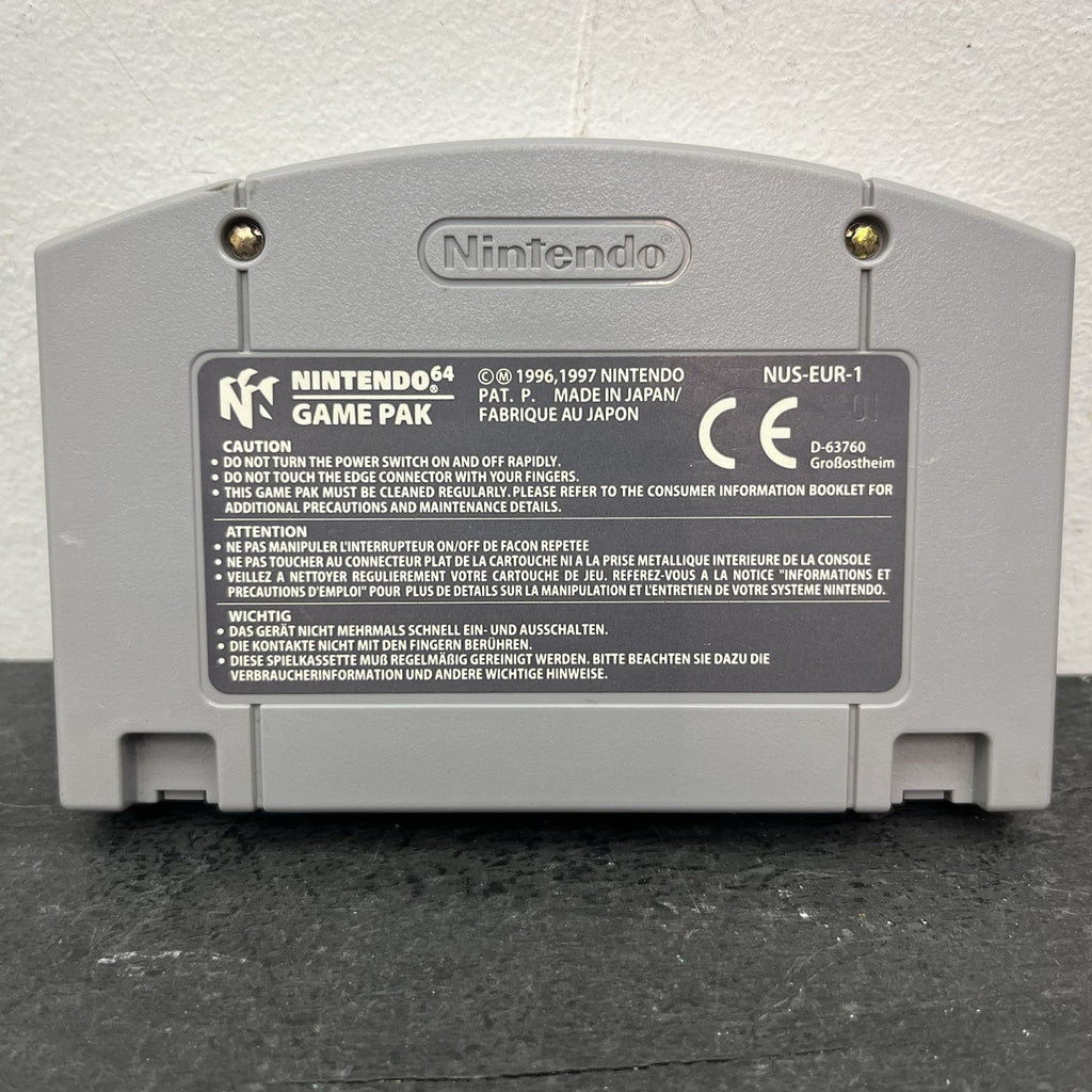 Nintendo 64 Funtastic Ice Blue Console With Matching Controller Game & Leads