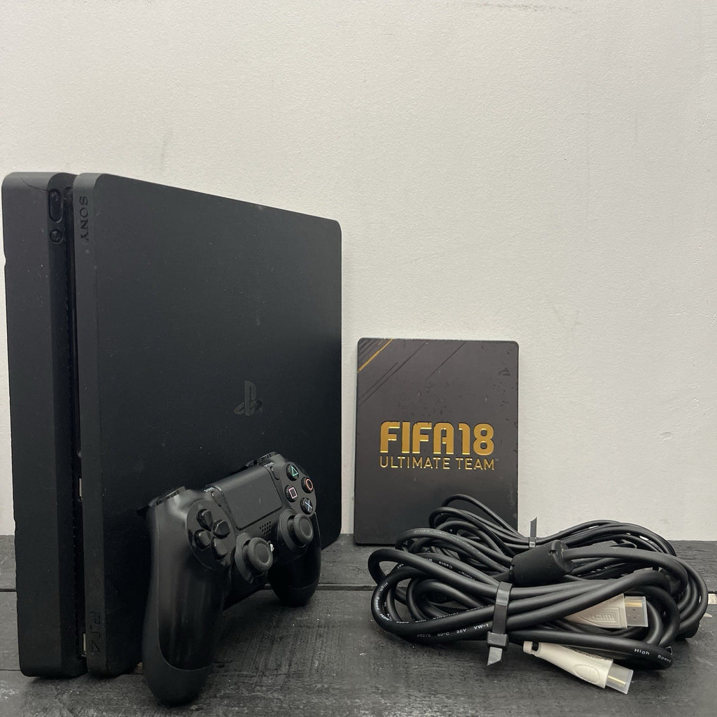 PlayStation 4 500GB Slim W.Game Controller & Leads Console