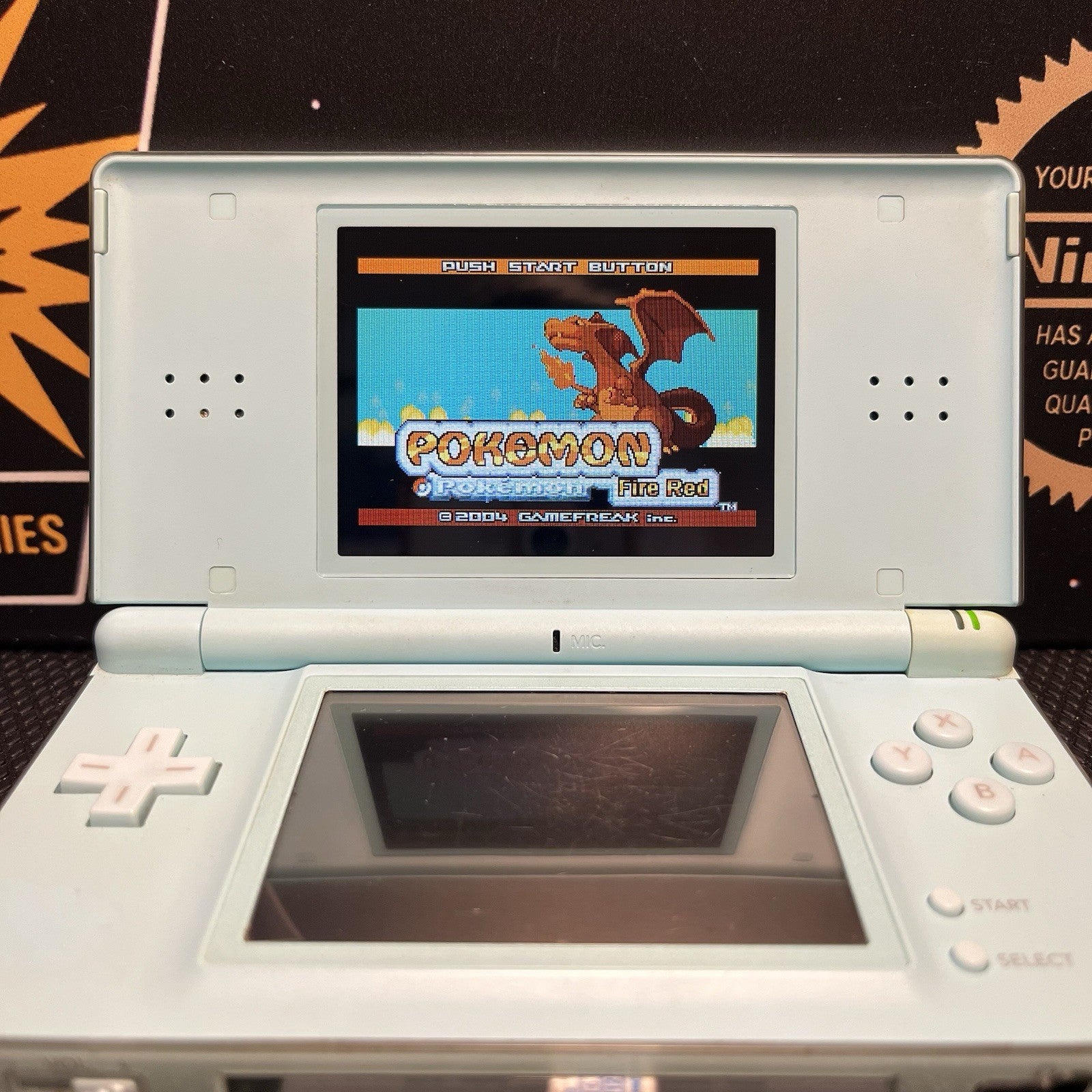 Nintendo DS Lite Console Ice Blue W.Charger Game