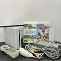 Nintendo Wii RVL-001 W. Games Controller & Leads Console