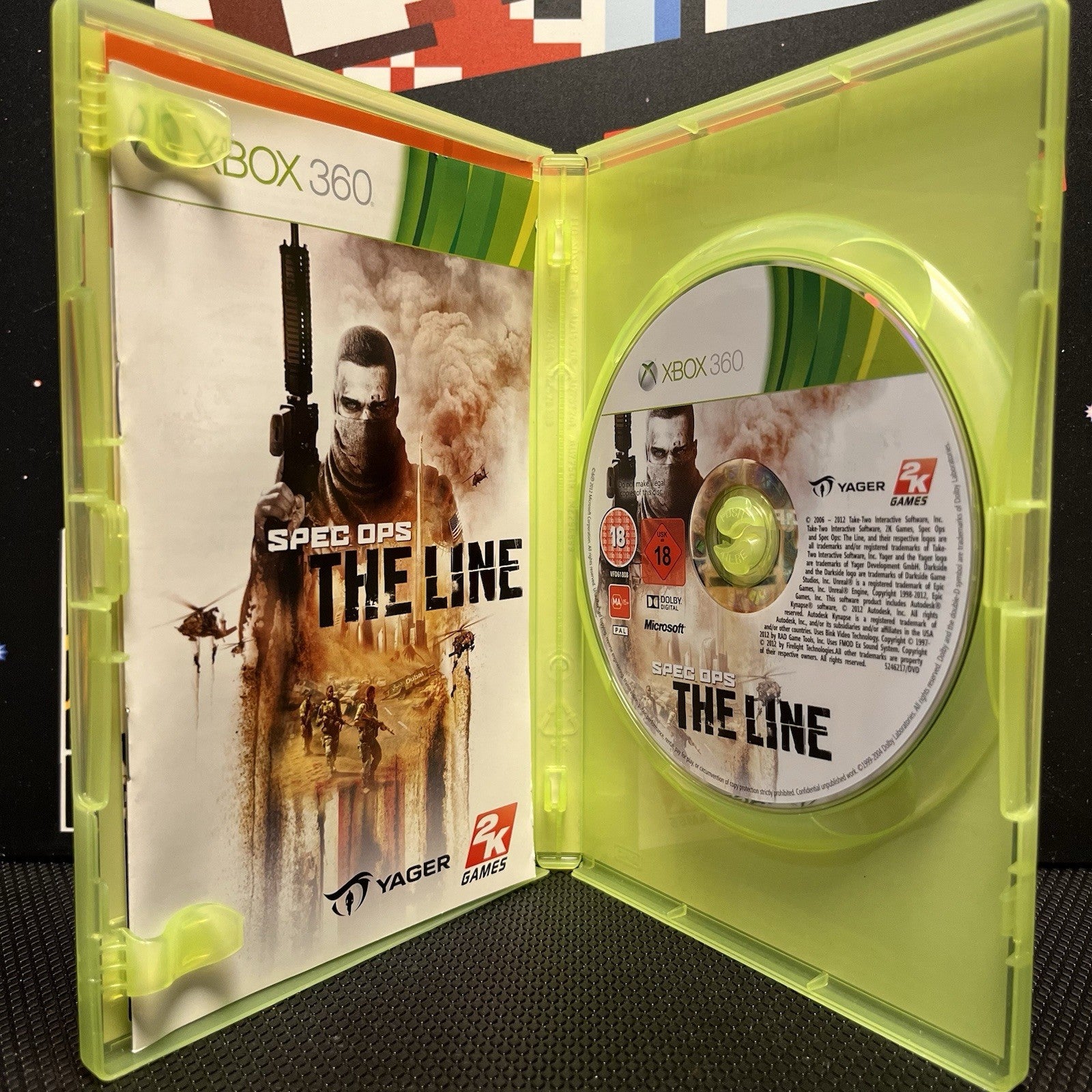 Spec Ops The Line W.Manual Xbox 360