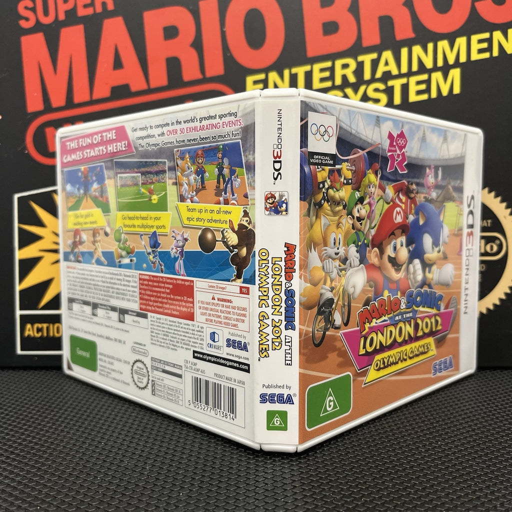 Mario & Sonic At The London 2012 Olympic Games with the Manual Nintendo 3DS