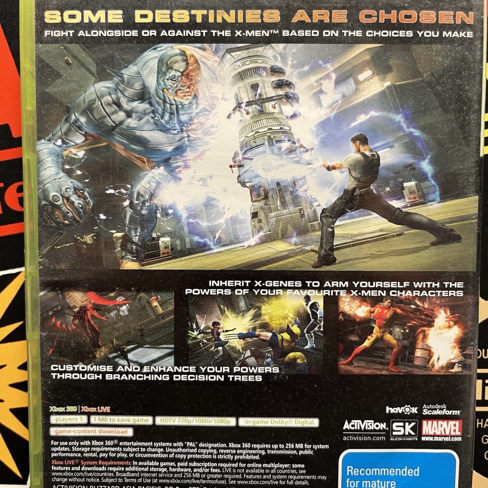 X-Men Destiny Xbox 360