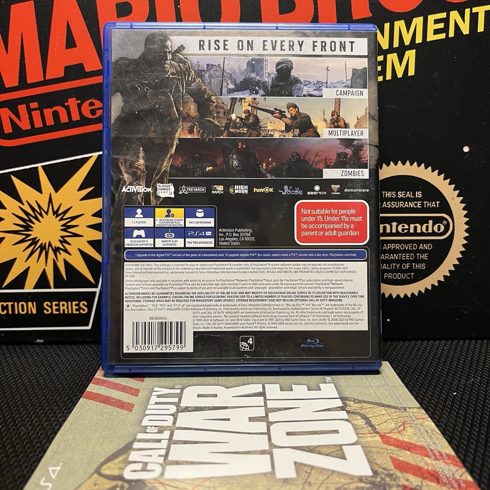 Call Of Duty Modern Warfare Vanguard & Cold War PlayStation 4