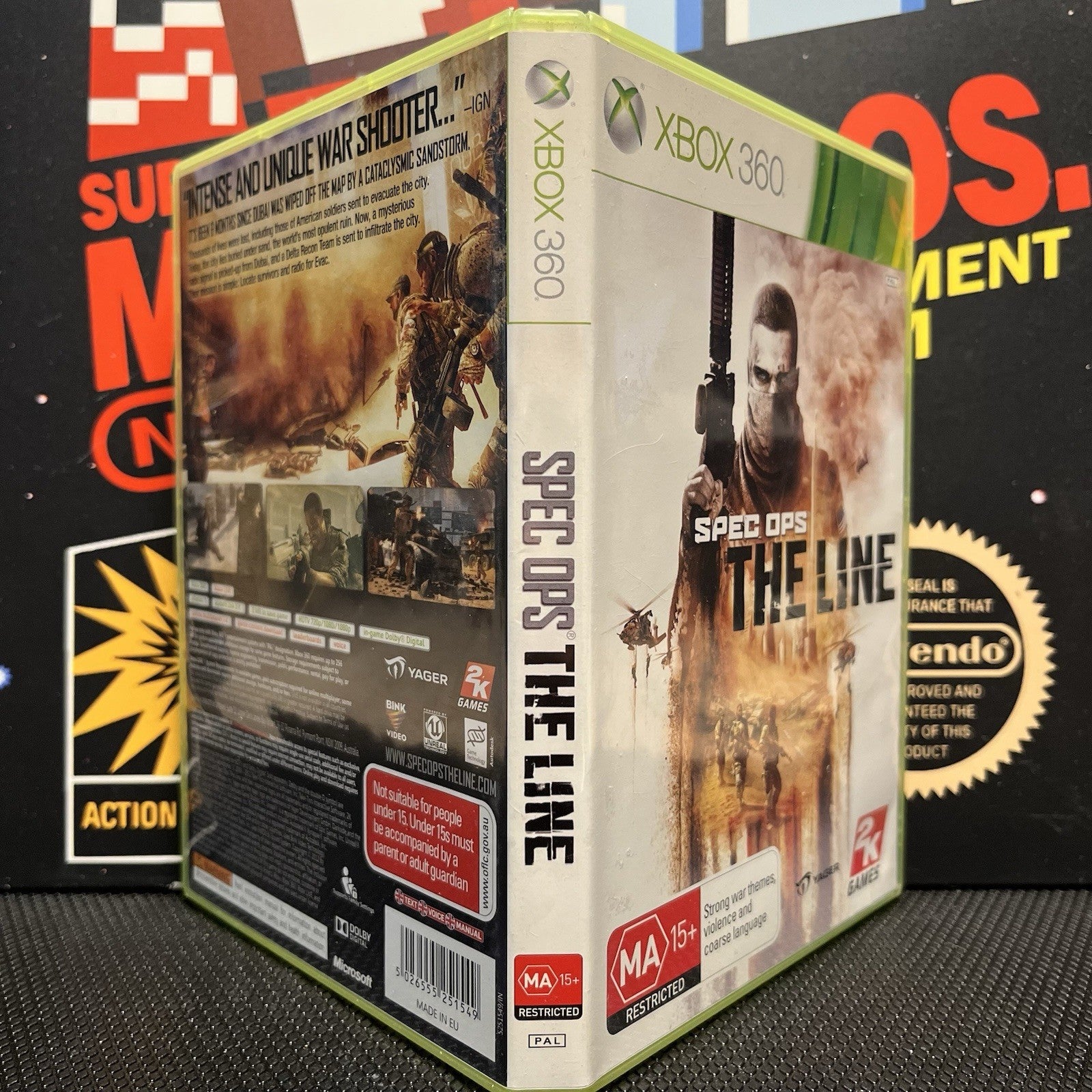 Spec Ops The Line W.Manual Xbox 360