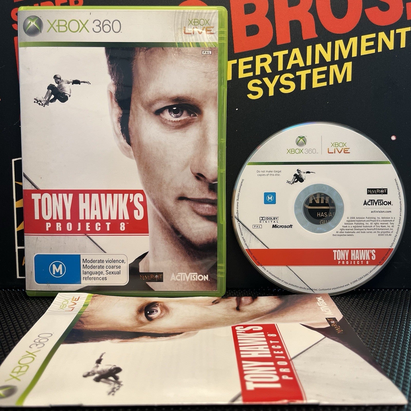 Tony Hawk's Project 8 W.Manual Xbox 360