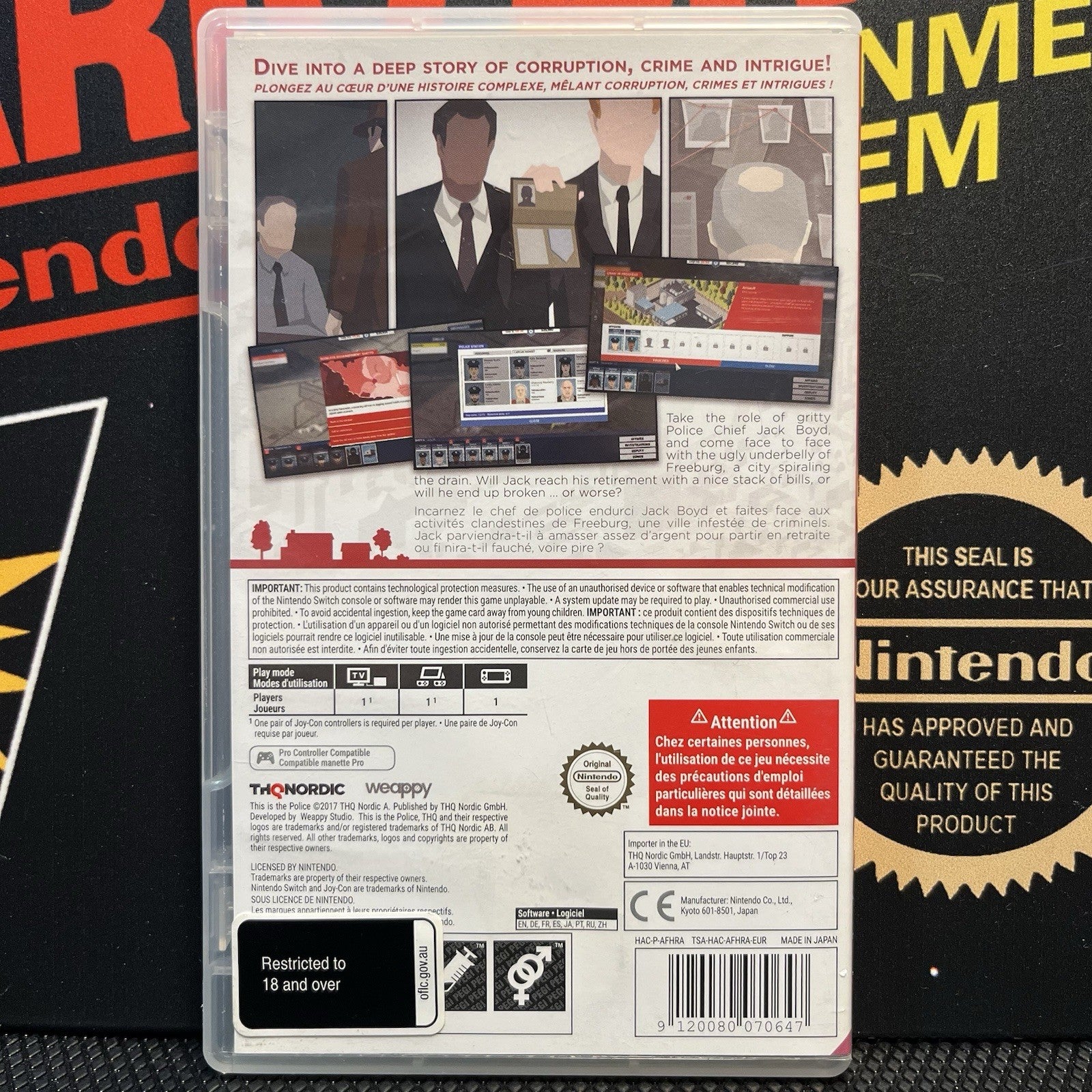 This Is The Police Nintendo Switch
