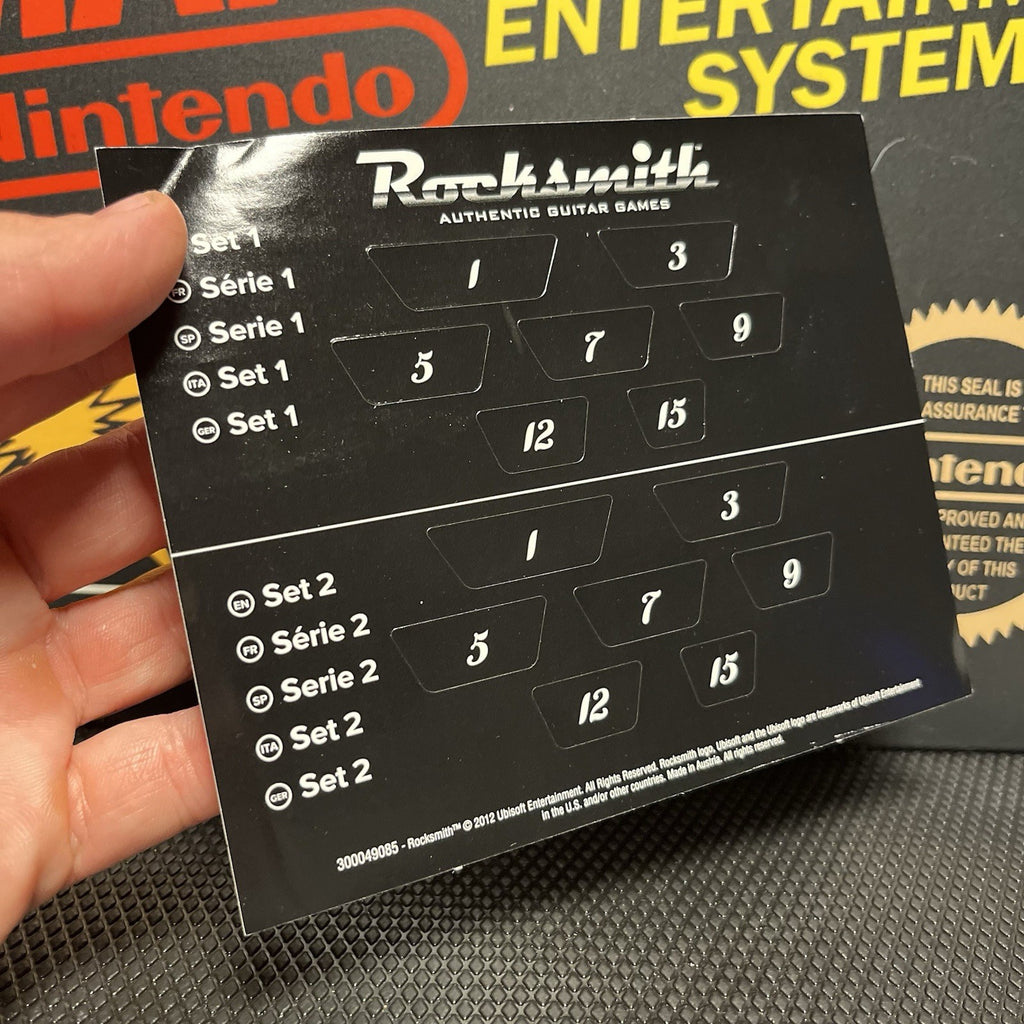 Rocksmith W.Manual Xbox 360