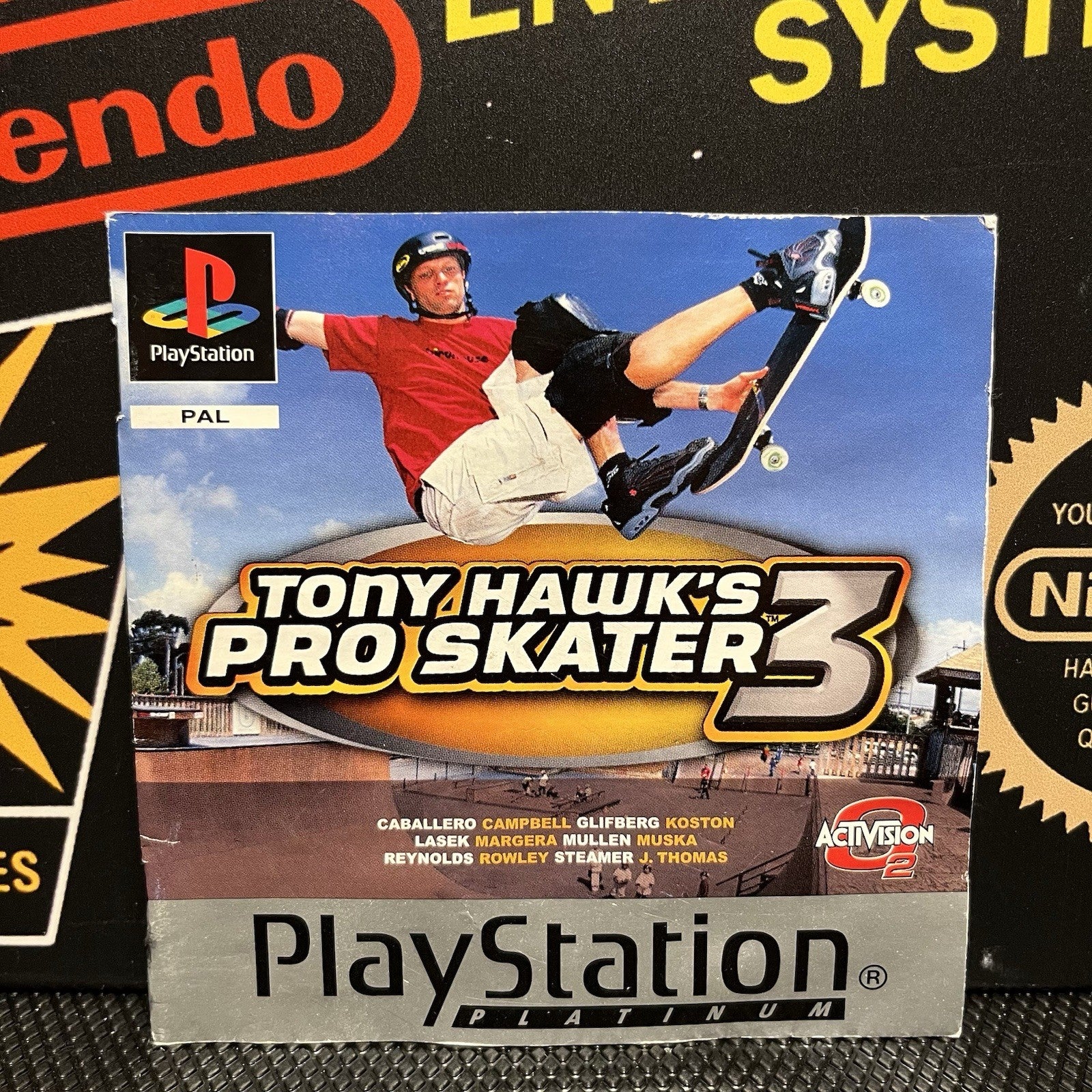Tony Hawk's Pro Skater 3  W.Manual PlayStation 1