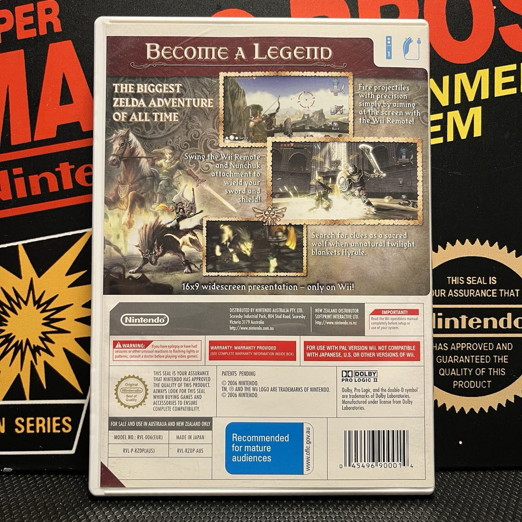 The Legend Of Zelda Twighlight Princess Nintendo Wii