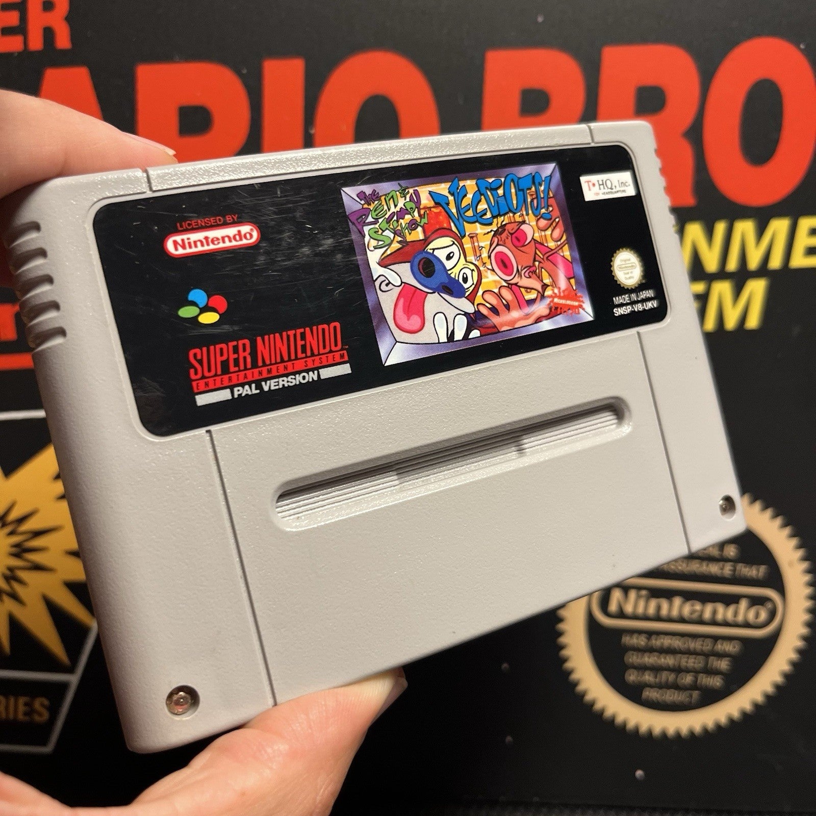 The Ren & Stimpy Show Veediots! Super Nintendo Entertainment System