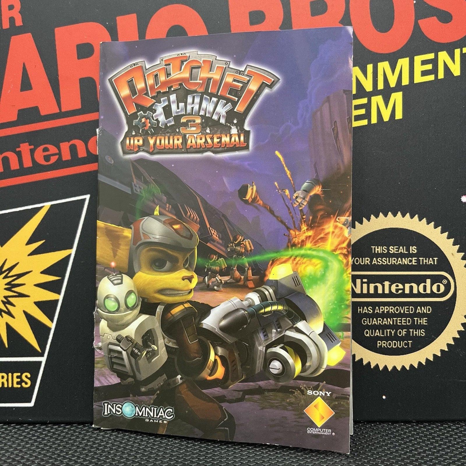 Ratchet & Clank 3 W.Manual Playstation 2 PS2