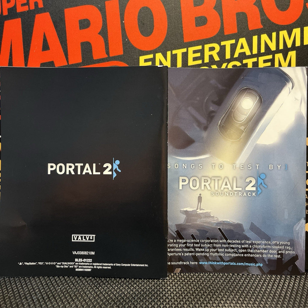 Portal 2 W.Manual PlayStation 3