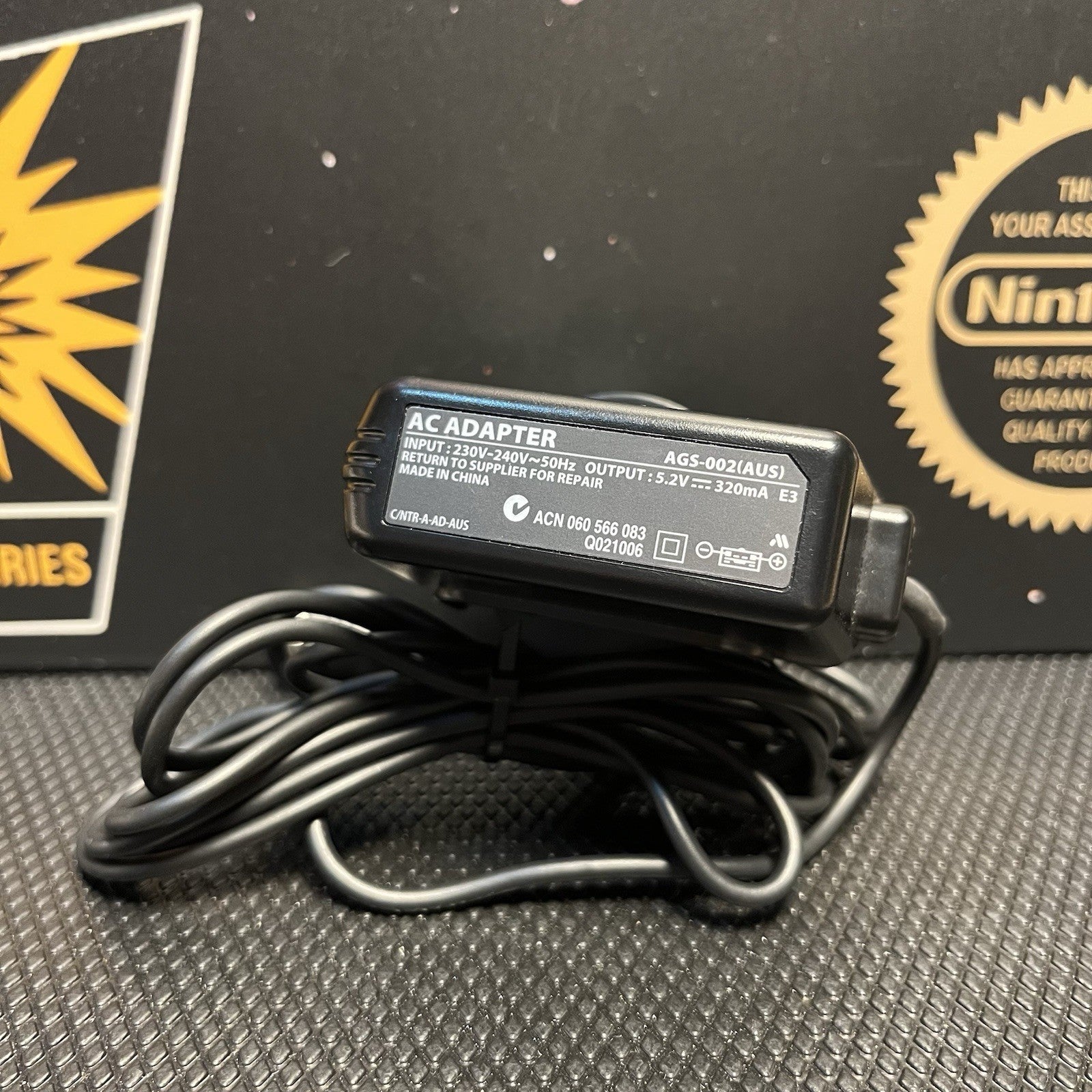 Official Nintendo Game Boy Advance SP Charger