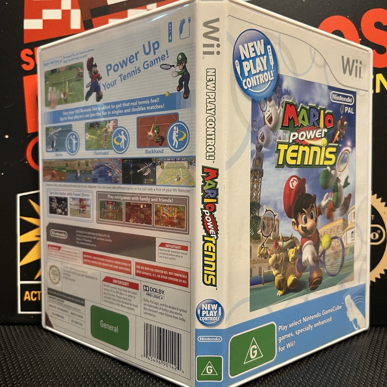 Mario Power Tennis W.Manual Nintendo Wii
