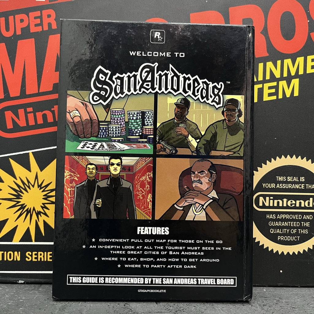 Grand Theft Auto San Andreas GTA PC W.MAP Video Game NO GAME