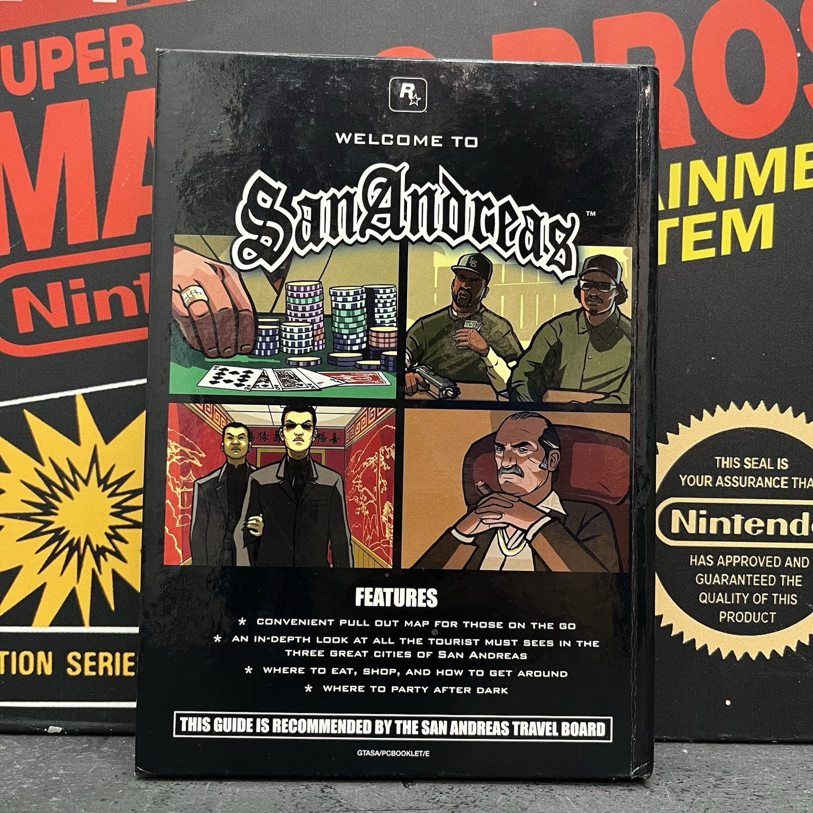 Grand Theft Auto San Andreas GTA PC W.MAP Video Game NO GAME
